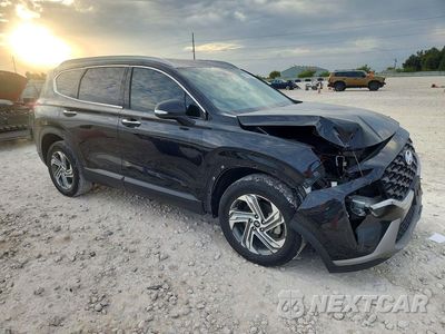 Czwarte zdjęcie samochodu z boku: 2023 HYUNDAI SANTA FE SEL VIN:5NMS24AJ7PH603524 - miniatura