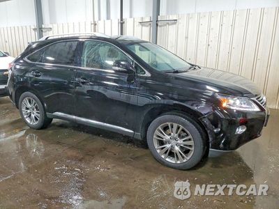 Czwarte zdjęcie samochodu z boku: 2013 LEXUS RX 350 BASE VIN:JTJBK1BA7D2034510 - miniatura