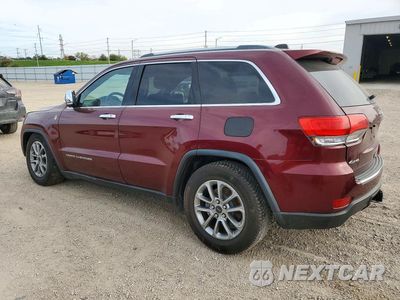 Drugie zdjęcie samochodu z przodu: 2016 JEEP GRAND CHEROKEE LIMITED VIN:1C4RJFBG9GC326583 - miniatura