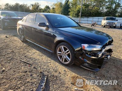 Czwarte zdjęcie samochodu z boku: 2016 AUDI A4 PREMIUM S-LINE VIN:WAUBFAFL4GN012645 - miniatura