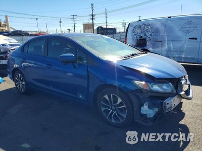 Czwarte zdjęcie samochodu z boku: 2014 HONDA CIVIC EX VIN:19XFB2F86EE213014 - miniatura