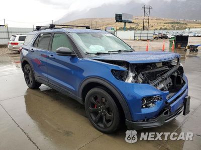 Czwarte zdjęcie samochodu z boku: 2020 FORD EXPLORER ST VIN:1FM5K8GC7LGB53335 - miniatura