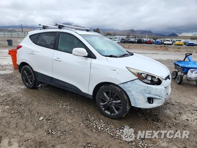 Czwarte zdjęcie samochodu z boku: 2014 HYUNDAI TUCSON SE VIN:KM8JUCAGXEU893036 - miniatura