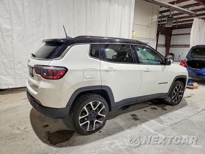 Trzecie zdjęcie samochodu z tyłu: 2018 JEEP COMPASS LIMITED VIN:3C4NJDCBXJT355513 - miniatura