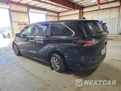 Drugie zdjęcie samochodu z przodu: 2022 TOYOTA SIENNA LE VIN:5TDKRKEC9NS129405 - miniatura