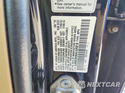 Zdjęcie 13 z 13 samochodu: 2010 HONDA CR-V LX VIN:5J6RE3H36AL045818 - miniatura