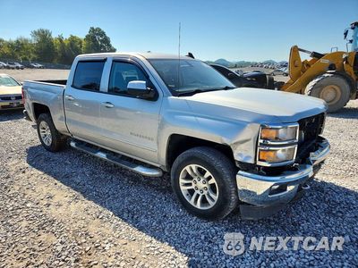 Czwarte zdjęcie samochodu z boku: 2015 CHEVROLET SILVERADO K1500 LT VIN:3GCUKREC3FG534147 - miniatura