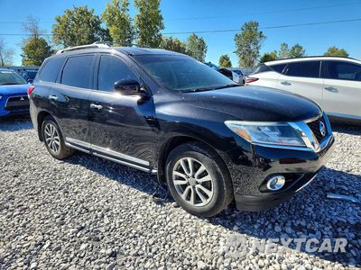 Czwarte zdjęcie samochodu z boku: 2016 NISSAN PATHFINDER SL VIN:5N1AR2MM8GC612275 - miniatura