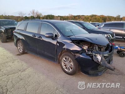 Czwarte zdjęcie samochodu z boku: 2025 TOYOTA SIENNA LE VIN:5TDBSKFC2SS175057 - miniatura