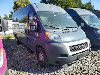 Czwarte zdjęcie samochodu z boku: 2020 RAM PROMASTER 3500 DELIVERY VAN VIN:3C6URVJG2LE144460 - miniatura