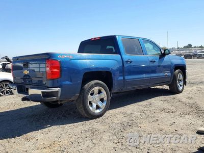 Trzecie zdjęcie samochodu z tyłu: 2017 CHEVROLET SILVERADO K1500 LT VIN:3GCUKRER1HG464851 - miniatura