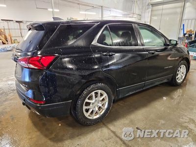Trzecie zdjęcie samochodu z tyłu: 2022 CHEVROLET EQUINOX LT VIN:3GNAXUEV4NL307944 - miniatura