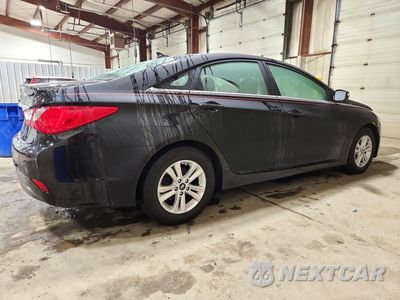 Trzecie zdjęcie samochodu z tyłu: 2014 HYUNDAI SONATA GLS VIN:5NPEB4AC2EH901297 - miniatura