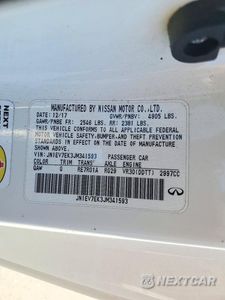 Zdjęcie 12 z 12 samochodu: 2018 INFINITI Q60 3.0T LUXE VIN:JN1EV7EK3JM341593 - miniatura