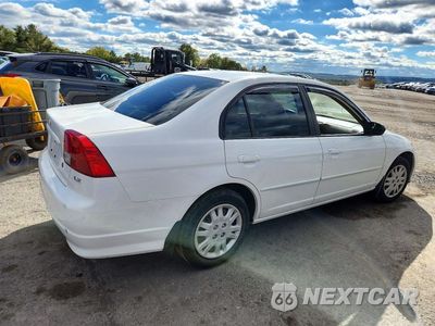 Trzecie zdjęcie samochodu z tyłu: 2005 HONDA CIVIC LX VIN:2HGES16515H586284 - miniatura