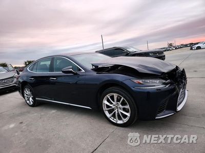 Czwarte zdjęcie samochodu z boku: 2018 LEXUS LS 500 VIN:JTHB5LFF2J5001306 - miniatura