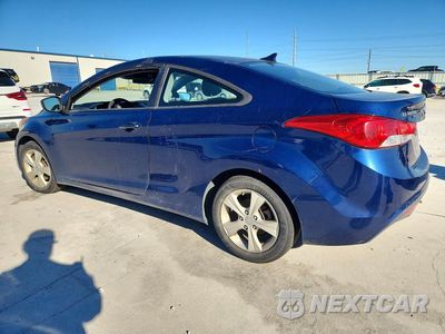 Drugie zdjęcie samochodu z przodu: 2013 HYUNDAI ELANTRA COUPE GS VIN:KMHDH6AE8DU005349 - miniatura