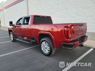 Trzecie zdjęcie samochodu z tyłu: 2021 GMC SIERRA K2500 DENALI VIN:1GT49REY7MF143766 - miniatura