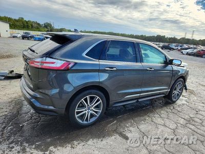 Trzecie zdjęcie samochodu z tyłu: 2019 FORD EDGE TITANIUM VIN:2FMPK3K95KBB40256 - miniatura