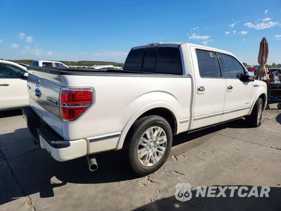 Trzecie zdjęcie samochodu z tyłu: 2013 FORD F150 SUPERCREW VIN:1FTFW1CT1DFB74716 - miniatura