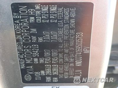 Zdjęcie 13 z 13 samochodu: 2009 KIA BORREGO LX VIN:KNDJJ741695035753 - miniatura