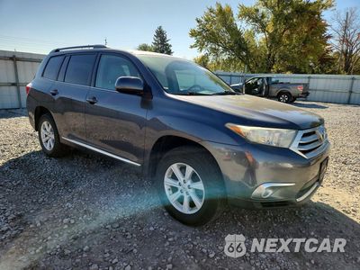 Czwarte zdjęcie samochodu z boku: 2012 TOYOTA HIGHLANDER SE VIN:5TDBK3EH0CS148704 - miniatura