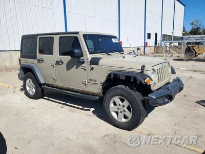 Czwarte zdjęcie samochodu z boku: 2018 JEEP WRANGLER UNLIMITED SPORT VIN:1C4BJWDG7JL897995 - miniatura