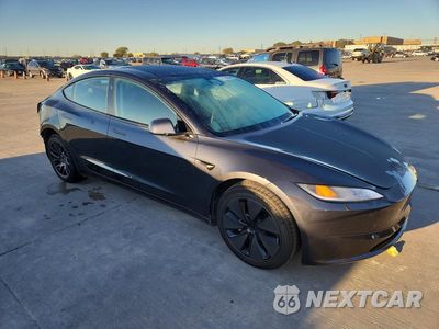 Czwarte zdjęcie samochodu z boku: 2025 TESLA MODEL 3 VIN:5YJ3E1EA1SF012961 - miniatura