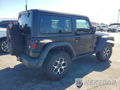Trzecie zdjęcie samochodu z tyłu: 2021 JEEP WRANGLER RUBICON VIN:1C4HJXCN6MW817587 - miniatura