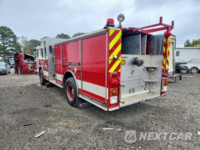Drugie zdjęcie samochodu z przodu: 1998 PIERCE MANUFACTURING PUMPER FIRE TRUCK VIN:4P1CT02S2WA000434 - miniatura