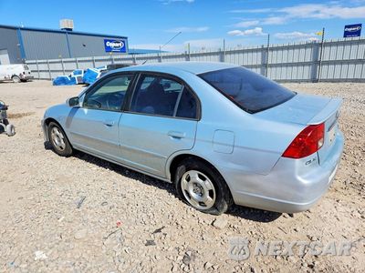 Drugie zdjęcie samochodu z przodu: 2003 HONDA CIVIC HYBRID VIN:JHMES96613S020216 - miniatura