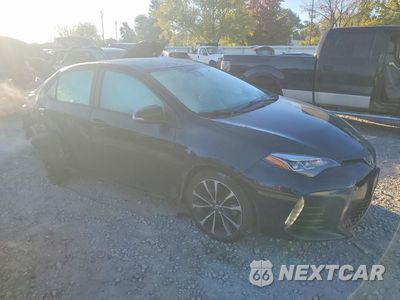 Czwarte zdjęcie samochodu z boku: 2019 TOYOTA COROLLA SE VIN:2T1BURHE0KC141032 - miniatura