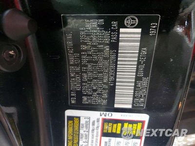 Zdjęcie 13 z 13 samochodu: 2011 TOYOTA CAMRY XLE V6 VIN:4T1BK3EK5BU128675 - miniatura