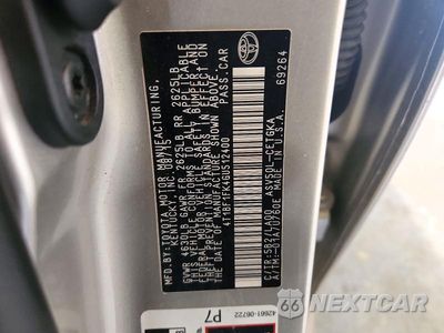 Zdjęcie 12 z 12 samochodu: 2016 TOYOTA CAMRY XLE VIN:4T1BF1FK4GU512400 - miniatura