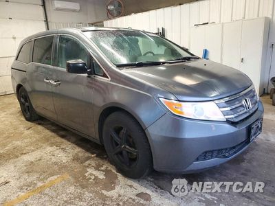 Czwarte zdjęcie samochodu z boku: 2012 HONDA ODYSSEY EXL VIN:5FNRL5H69CB050387 - miniatura