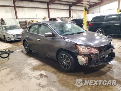 Czwarte zdjęcie samochodu z boku: 2014 NISSAN SENTRA SV VIN:3N1AB7AP6EY228085 - miniatura