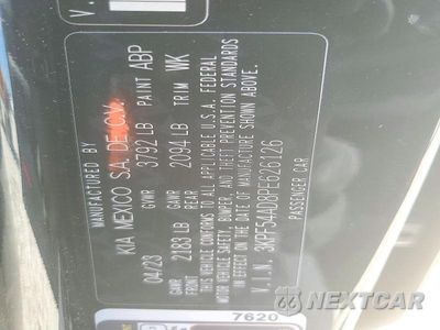 Zdjęcie 12 z 12 samochodu: 2023 KIA FORTE GT LINE VIN:3KPF54AD8PE626126 - miniatura