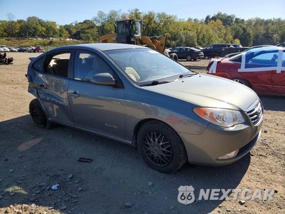Czwarte zdjęcie samochodu z boku: 2010 HYUNDAI ELANTRA GLS VIN:KMHDU4ADXAU940245 - miniatura