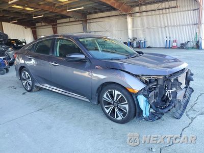 Czwarte zdjęcie samochodu z boku: 2017 HONDA CIVIC EX VIN:2HGFC1F36HH645804 - miniatura