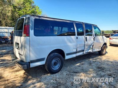 Trzecie zdjęcie samochodu z tyłu: 2000 CHEVROLET EXPRESS G3500 VIN:1GAHG39R3Y1273708 - miniatura