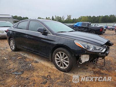 Czwarte zdjęcie samochodu z boku: 2019 HYUNDAI SONATA SE VIN:5NPE24AF9KH810467 - miniatura