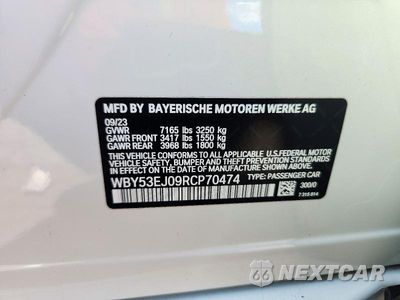 Zdjęcie 12 z 12 samochodu: 2024 BMW I7 XDRIVE60 VIN:WBY53EJ09RCP70474 - miniatura