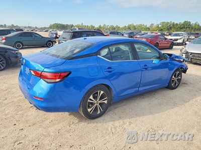 Trzecie zdjęcie samochodu z tyłu: 2021 NISSAN SENTRA SV VIN:3N1AB8CV4MY217716 - miniatura