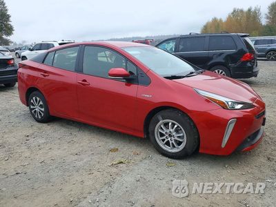 Czwarte zdjęcie samochodu z boku: 2021 TOYOTA PRIUS XLE AWD-E VIN:JTDL9MFU1M3024607 - miniatura