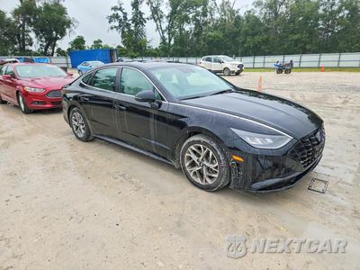 Czwarte zdjęcie samochodu z boku: 2023 HYUNDAI SONATA SEL VIN:KMHL64JA9PA281029 - miniatura