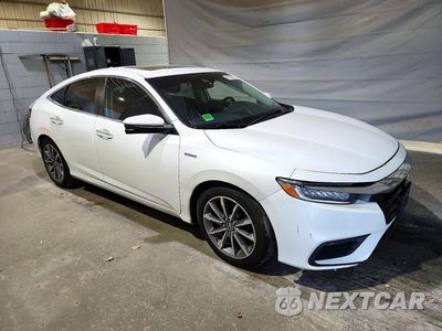 Czwarte zdjęcie samochodu z boku: 2019 HONDA INSIGHT TOURING VIN:19XZE4F94KE001345 - miniatura
