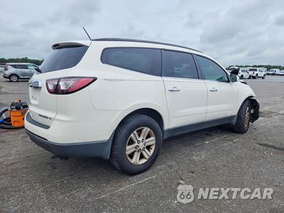 Trzecie zdjęcie samochodu z tyłu: 2013 CHEVROLET TRAVERSE LT VIN:1GNKRGKDXDJ243328 - miniatura