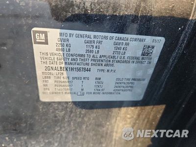 Zdjęcie 13 z 13 samochodu: 2017 CHEVROLET EQUINOX LS VIN:2GNALBEK1H1567844 - miniatura
