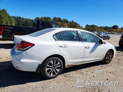 Trzecie zdjęcie samochodu z tyłu: 2015 HONDA CIVIC EX VIN:19XFB2F81FE291718 - miniatura