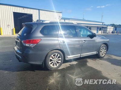Trzecie zdjęcie samochodu z tyłu: 2014 NISSAN PATHFINDER SL VIN:5N1AR2MM3EC710451 - miniatura